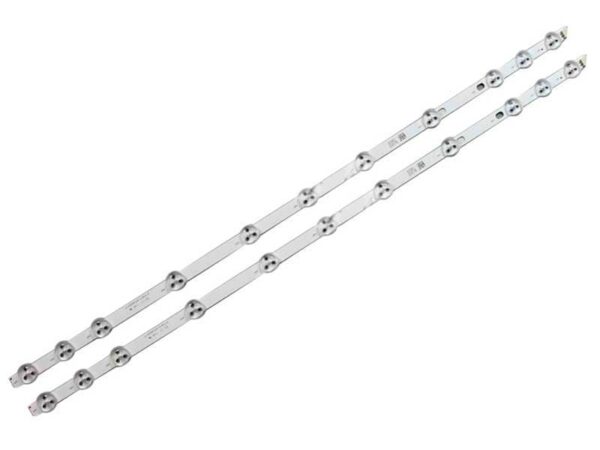 Set 2 barete led, Televizor Polaroid 32 inch, 2 cu 11 led-uri cu banda dubla adeziva - imagine 2