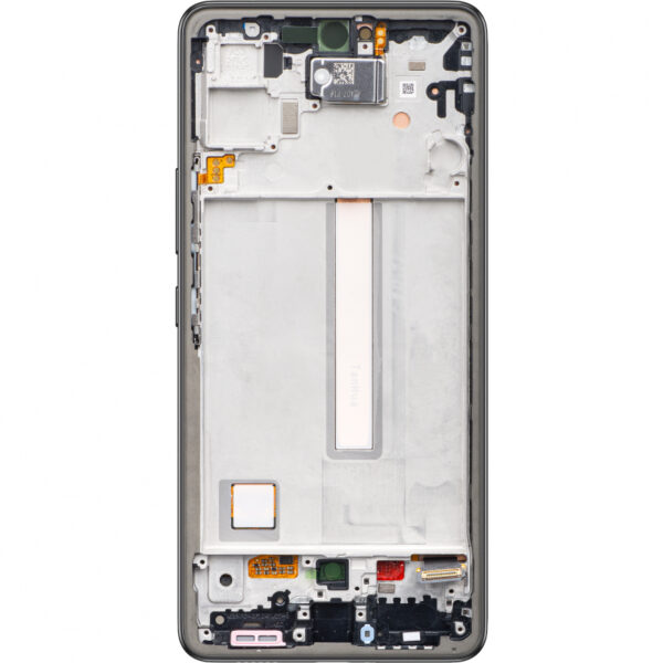 Display Ecran OLED pentru Samsung Galaxy A53 5G A536, Premium, Cu rama, Negru + Folie sticla cadou - imagine 3