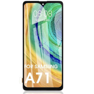 Display LCD pentru SamsungGalaxy A71, Incell OS, Premium, Cu rama, Negru