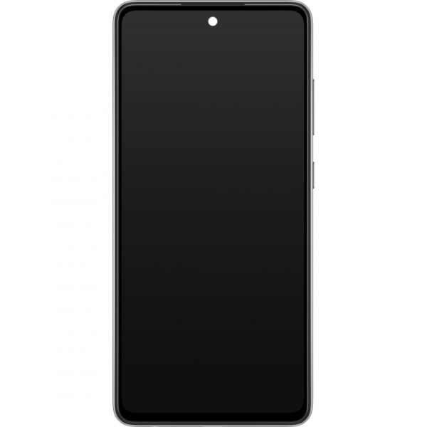 Display Ecran OLED pentru Samsung Galaxy A52 5G A526 / A52 A525, Premium, Cu rama, Negru + Folie sticla cadou - imagine 2
