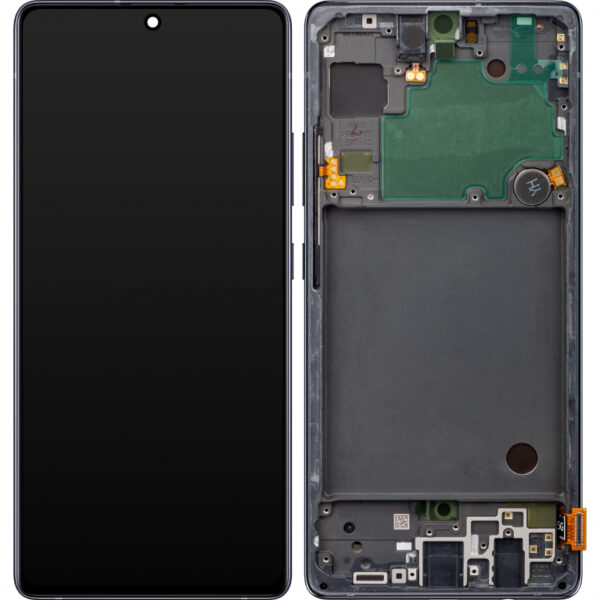 Display Samsung A71 cu rama, QD Incell + Folie de sticla - imagine 2