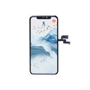 Display Apple iPhone X, IPS LCD 5.8 inch, cu Touchscreen si Rama, Gorilla Glass, Negru