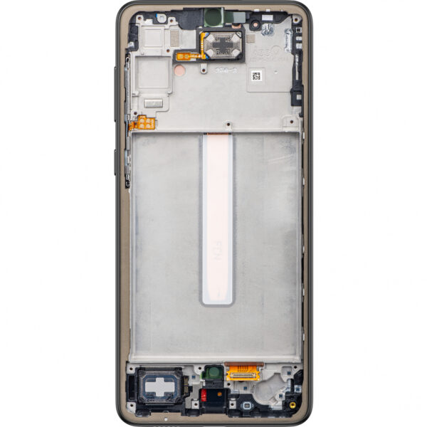 Display Ecran OLED pentru Samsung Galaxy A33 5G A336 , Premium, Cu rama, Negru + Folie de sticla - imagine 3