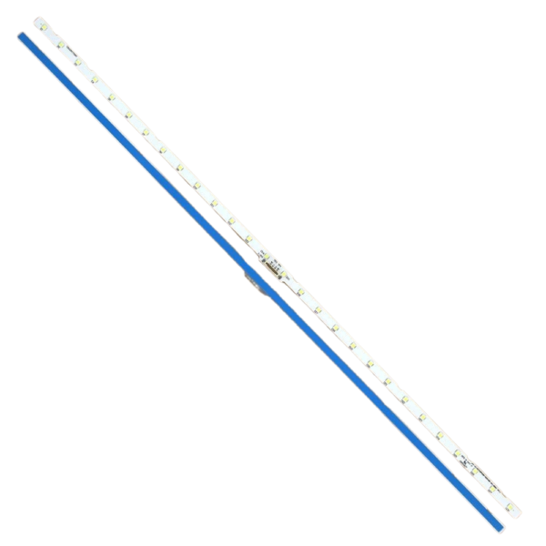 Set barete led Samsung 43 inch, 2 barete 28 de leduri, AOT_43_NU7100F_2X28_3030C, LM41-00606A BN61-1548 - imagine 2