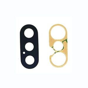 Geam Camera Spate iPhone XS Max  ,Negru, doar sticla cu adeziv